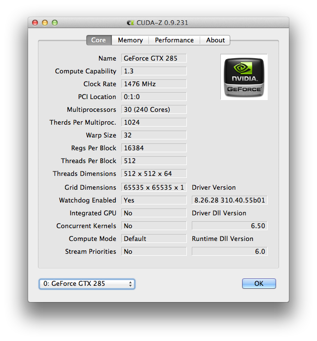 CUDA-Z-0.9.231-macosx